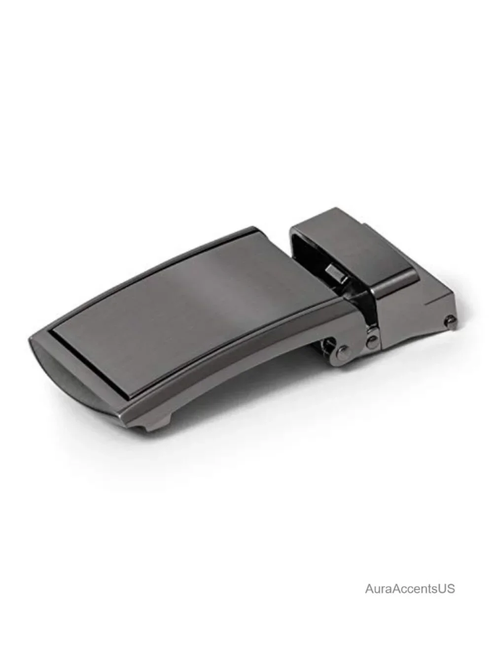 Men's Adjustable Ratchet Belt No Holes Vegan Leather